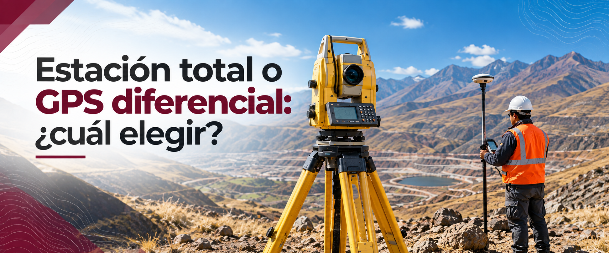 Estación total o GPS diferencial: cuál elegir